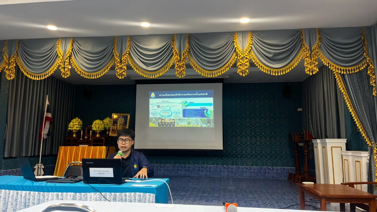 เข้าร่วมอบรม “โครงการขับเคลื่อนแผนงานบูรณาการการจัดการน้ำระดับจังหวัดและการบริหารจัดการน้ำในระดับพื้นที่จังหวัดลำพูน” (การลงแผนงาน/โครงการ เข้าในระบบ Thai Water Plan)