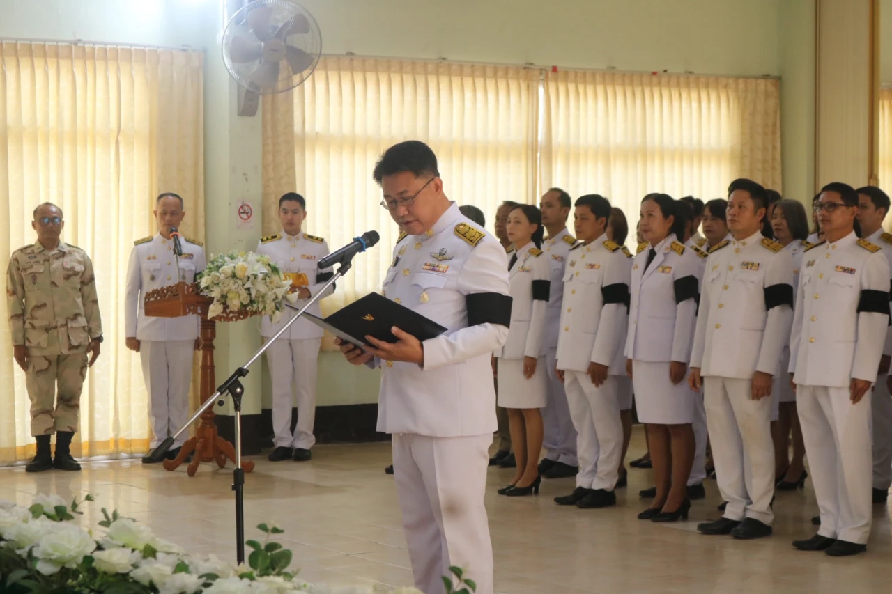 ร่วมพิธีวางพวงมาลาถวายราชสักการะ เนื่องในวันคล้ายวันสวรรคตสมเด็จพระนเรศวรมหาราช ประปี 2569