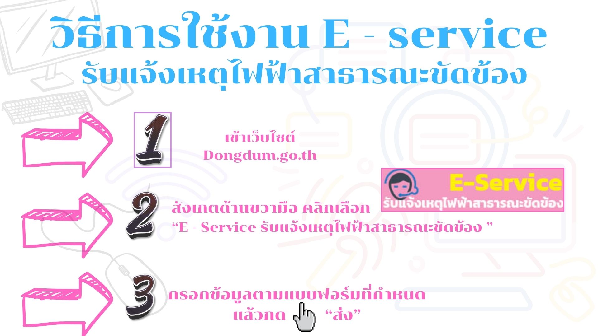 013 วิธีการใช้งาน E service